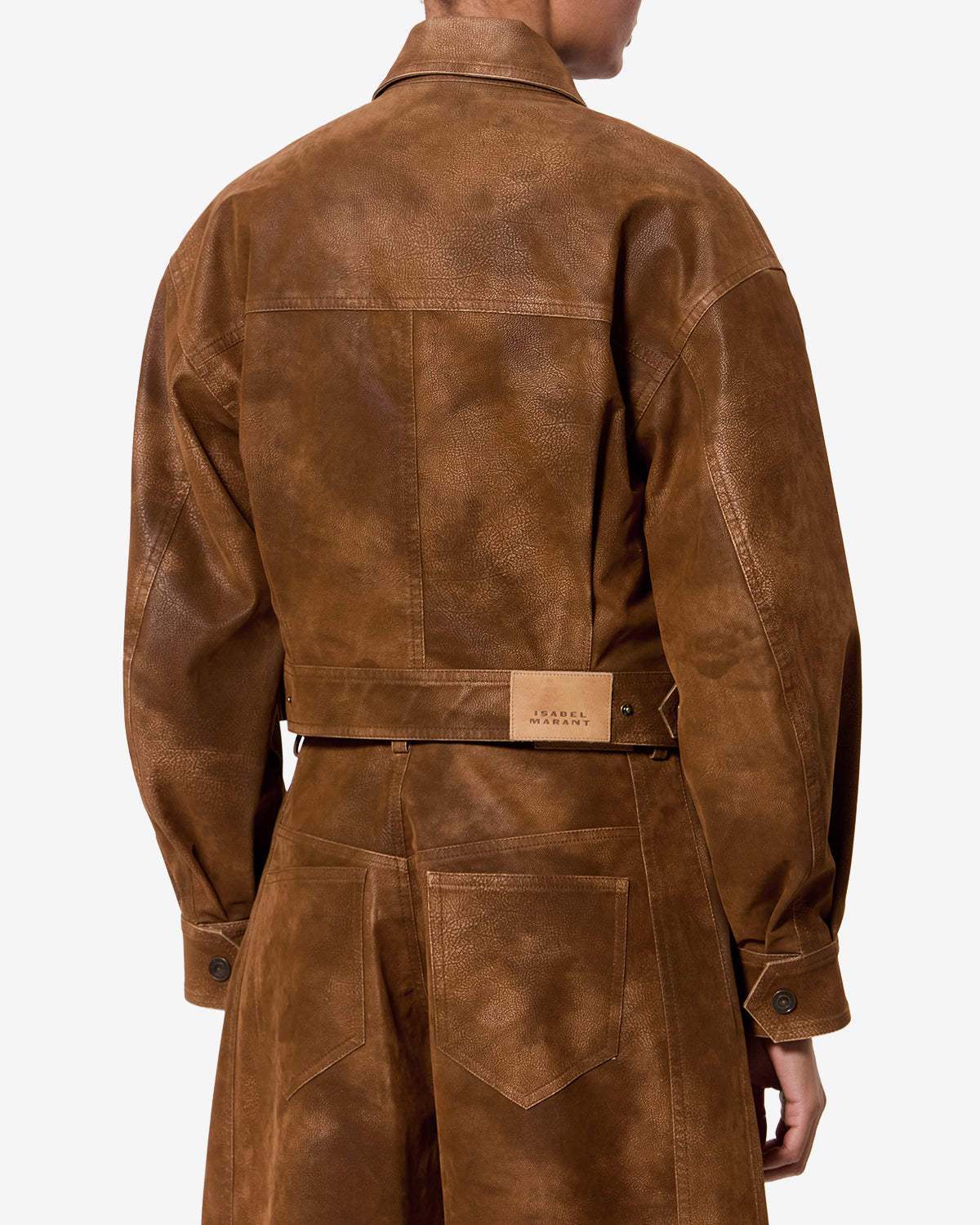 Isabel Marant Belma veste marron biker