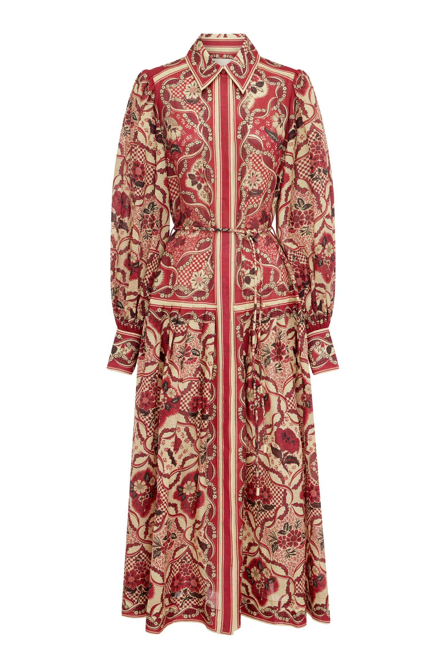 Alemais Kenny Shirtdress robe chemise midi ramie