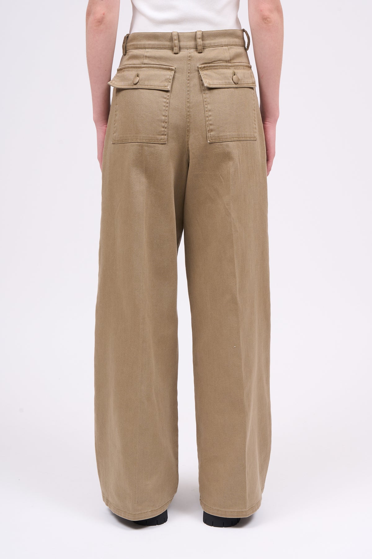 Paul & Joe Tailoring pantalon HERMANO large twill coton