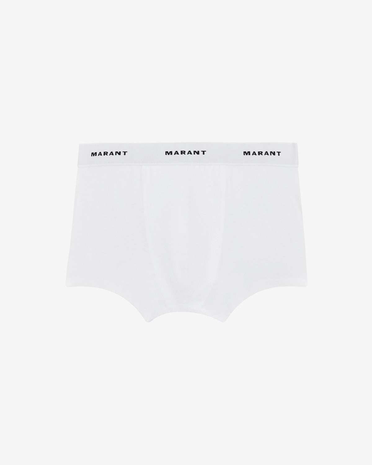Isabel Marant Billy slip blanc taille élastique logo