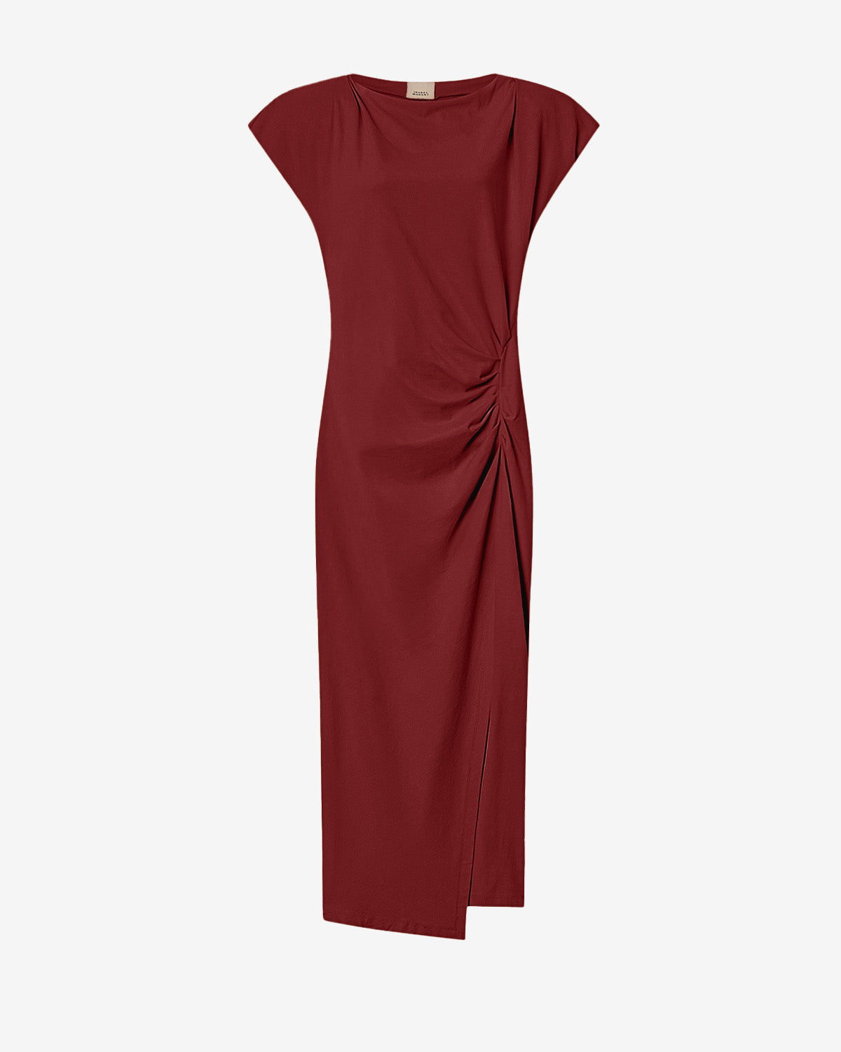 Isabel Marant Robes Nadela robe bordeaux jersey coton