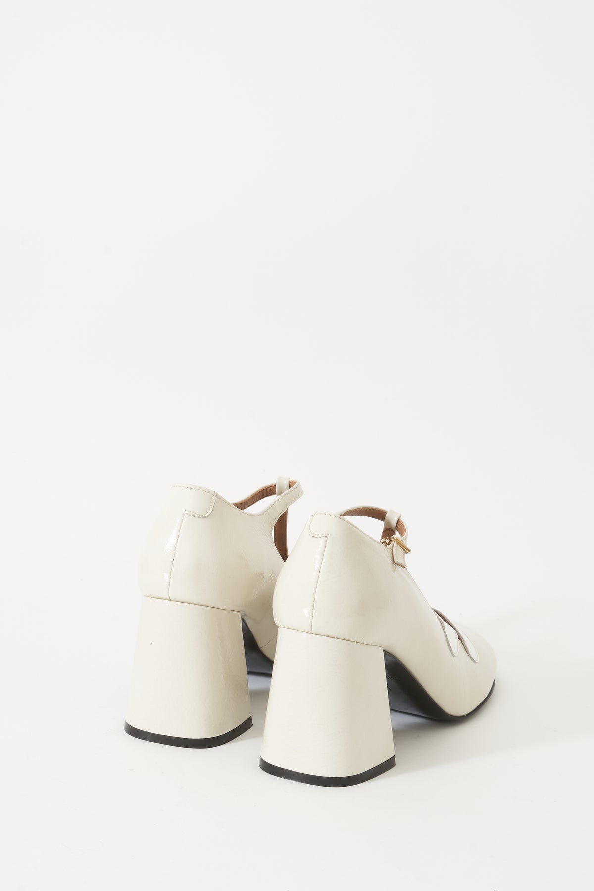 Paul & Joe Chaussures Babies Daisy cuir vernis floral 8 cm