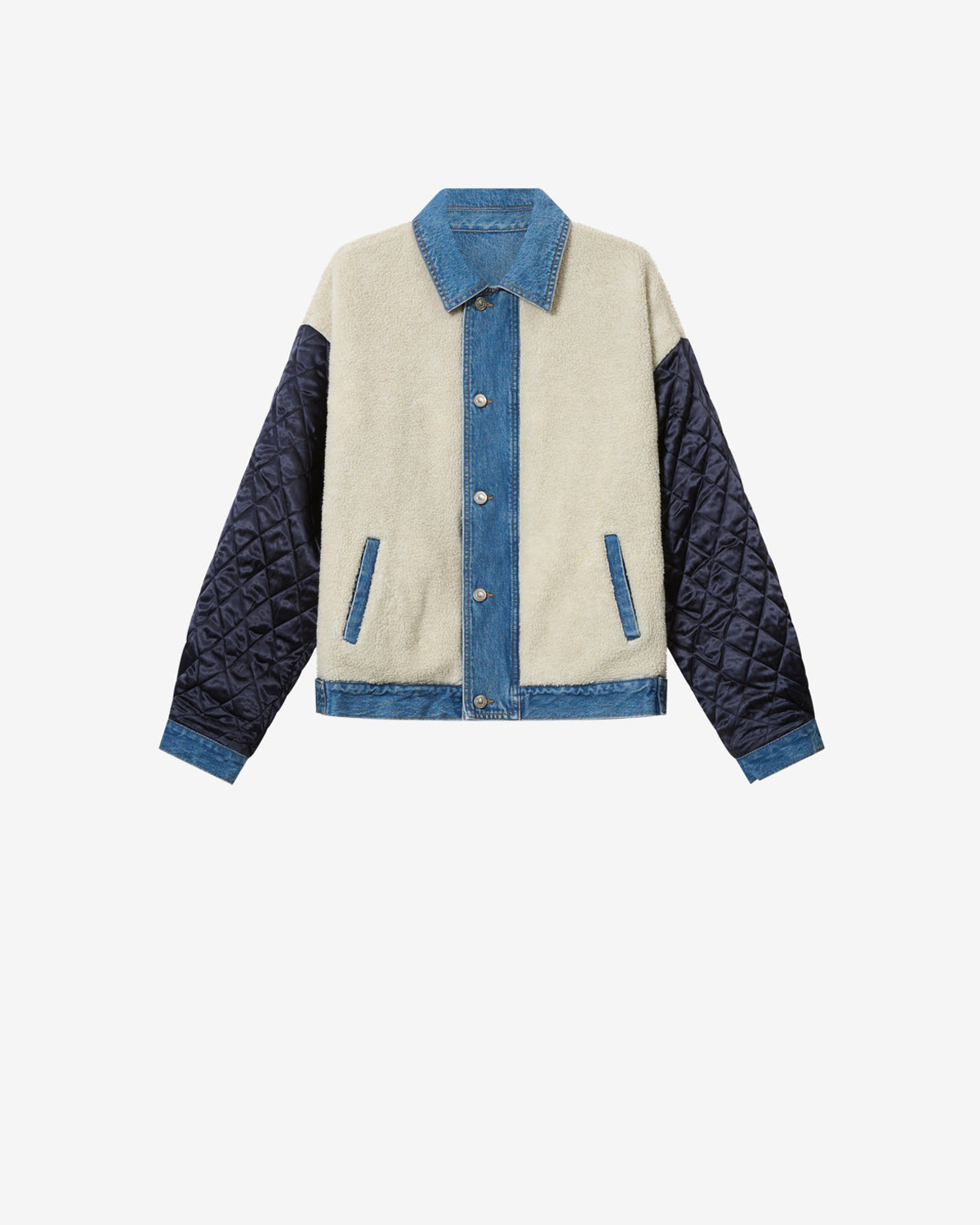 Isabel Marant Johan veste denim réversible bleu coton