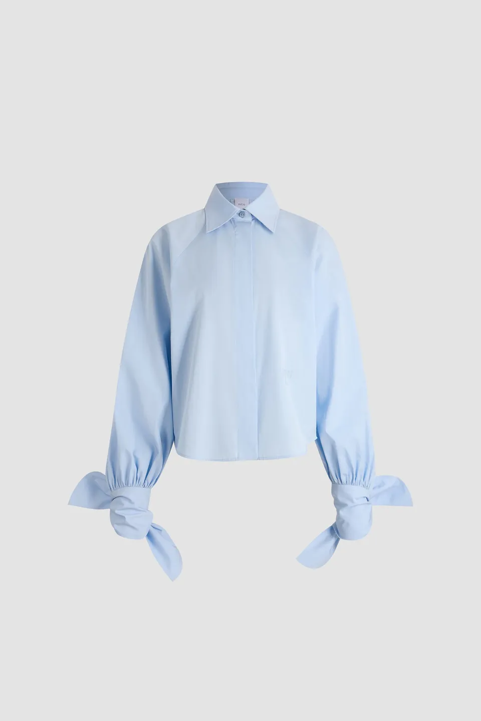 Patou H26BL0640017646B chemisier bleu clair coton bio