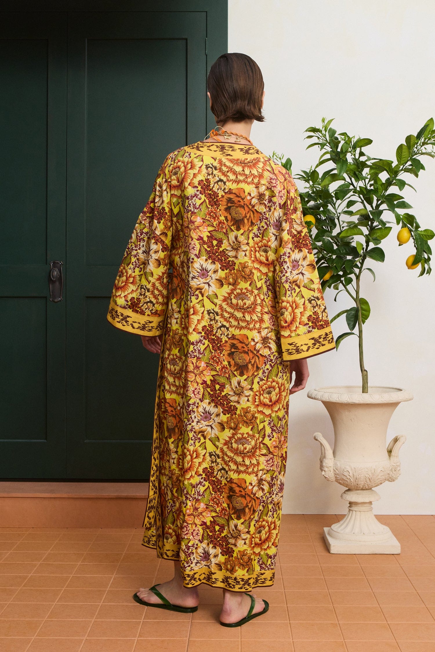 Alemaïs Heatwave Wrap Midi robe portefeuille taille 10