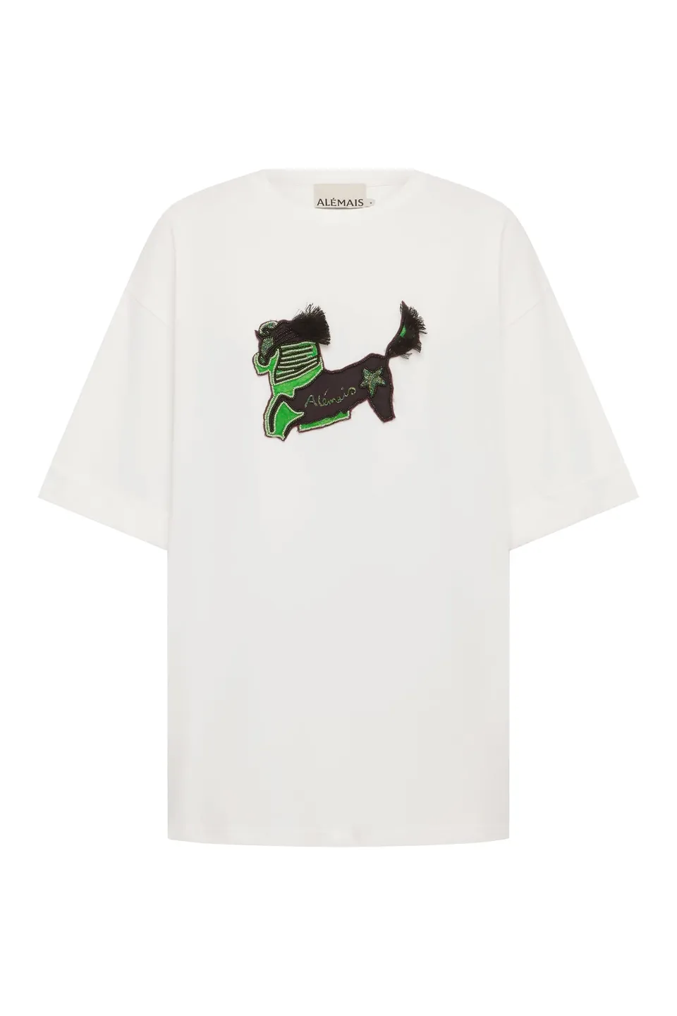 Alemais Tangible Love t-shirt coton bio brodé
