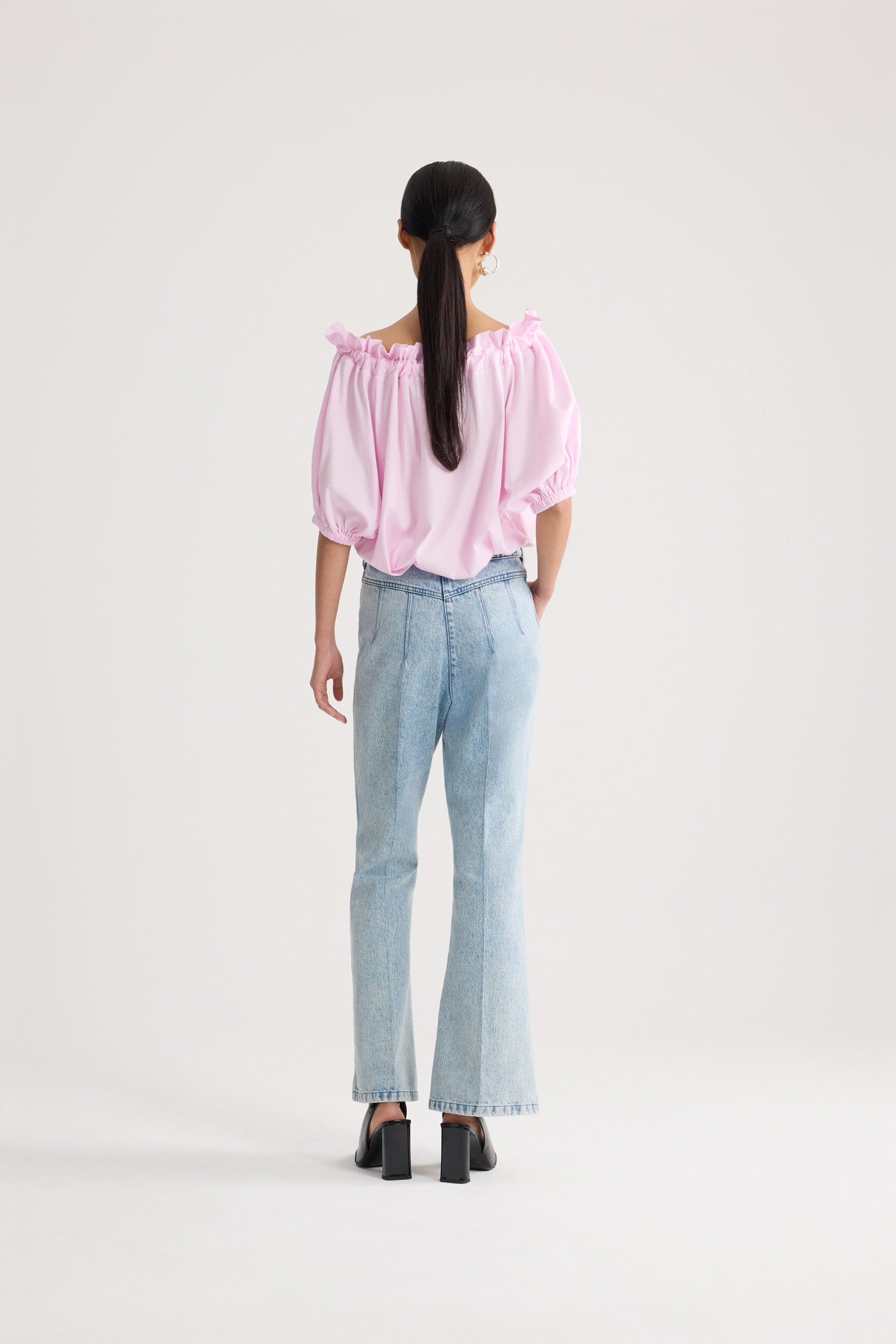 Patou JE139 top coton bio Candy Pink XS-XL