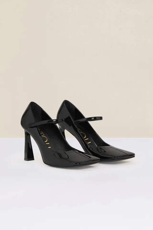 Patou Mary Jane P21FO007 escarpins noirs vernis