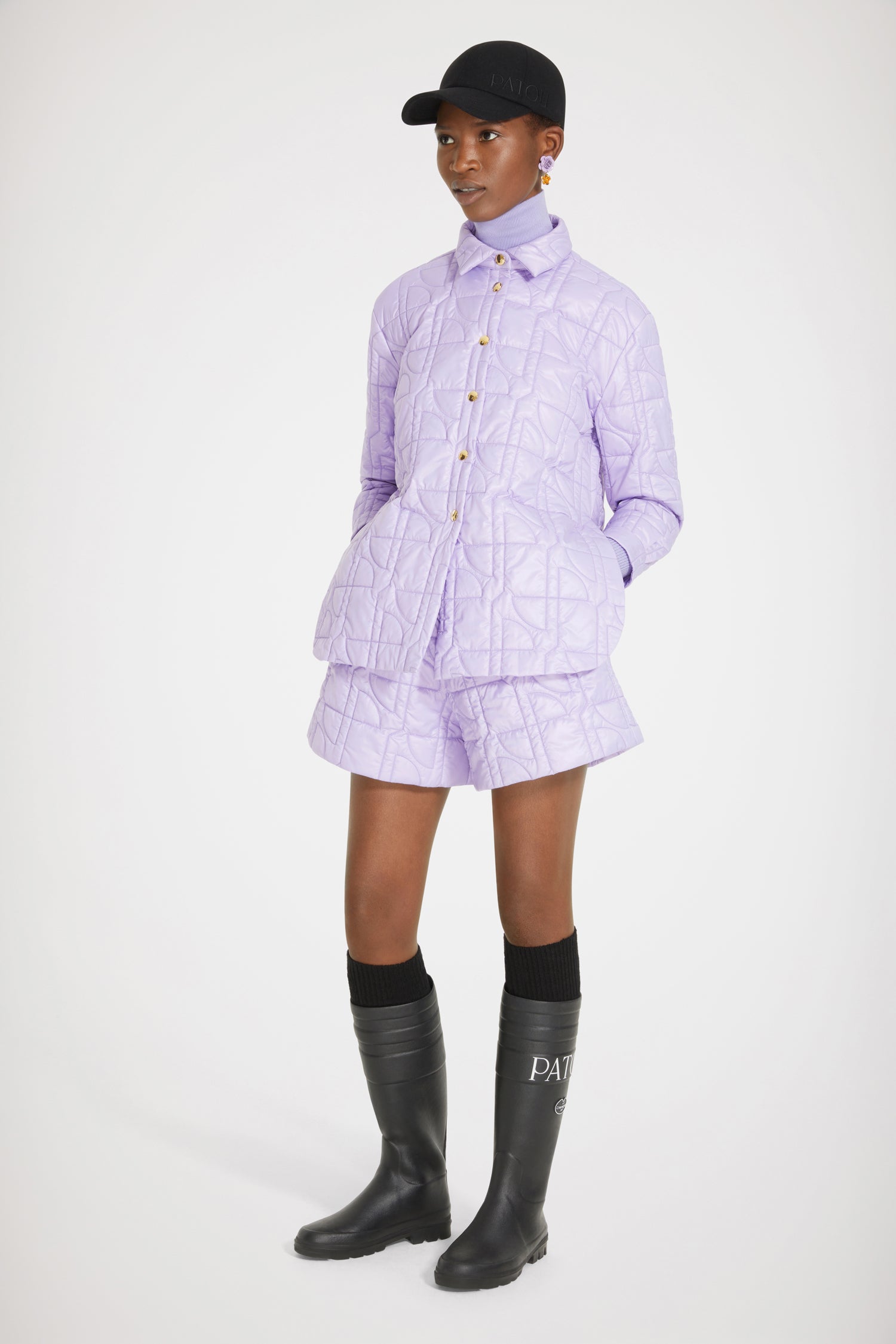 Patou H22BL0180123477L surchemise Lavender recyclée