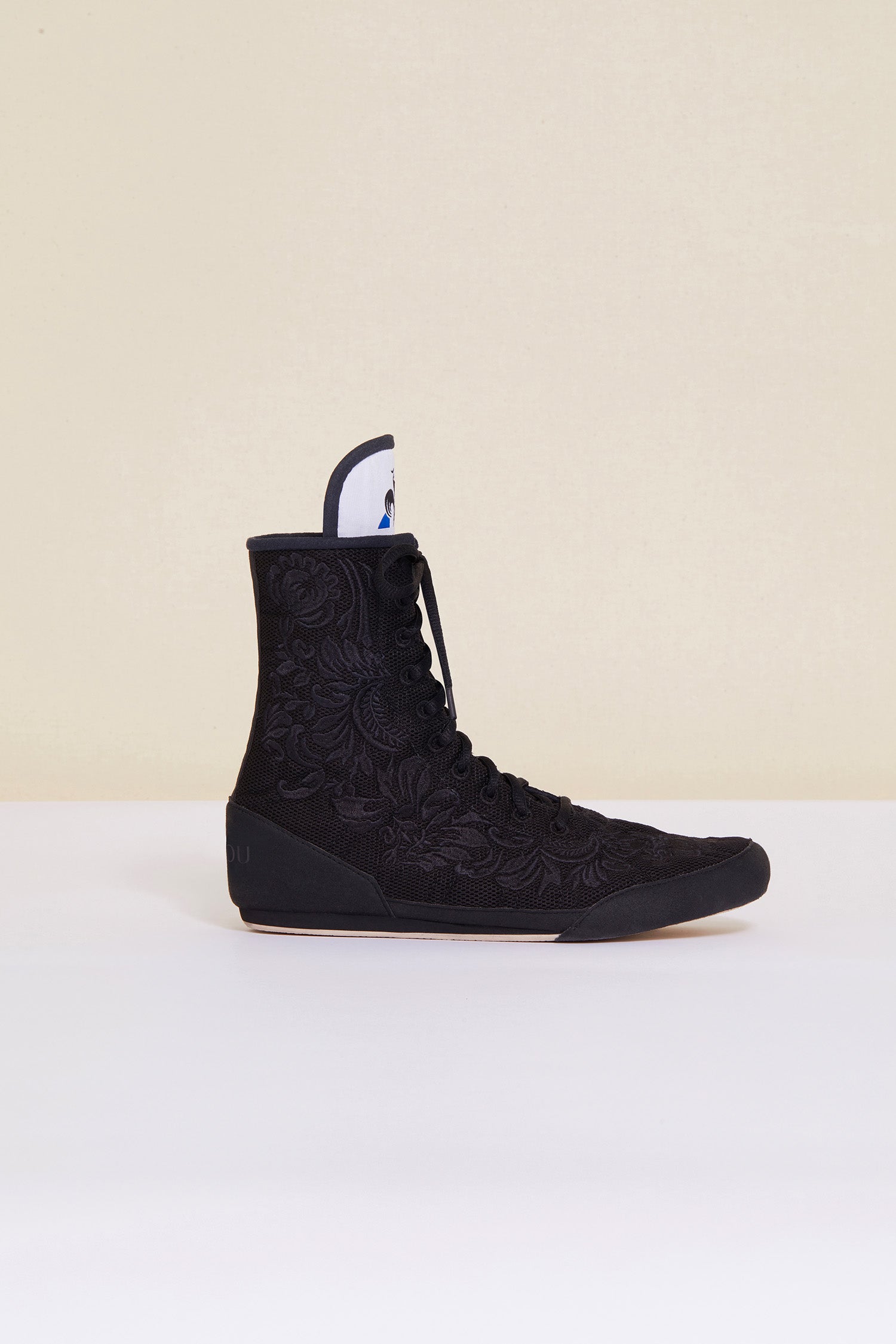 Patou Footwear H20FO19222349001999B baskets noires brodées