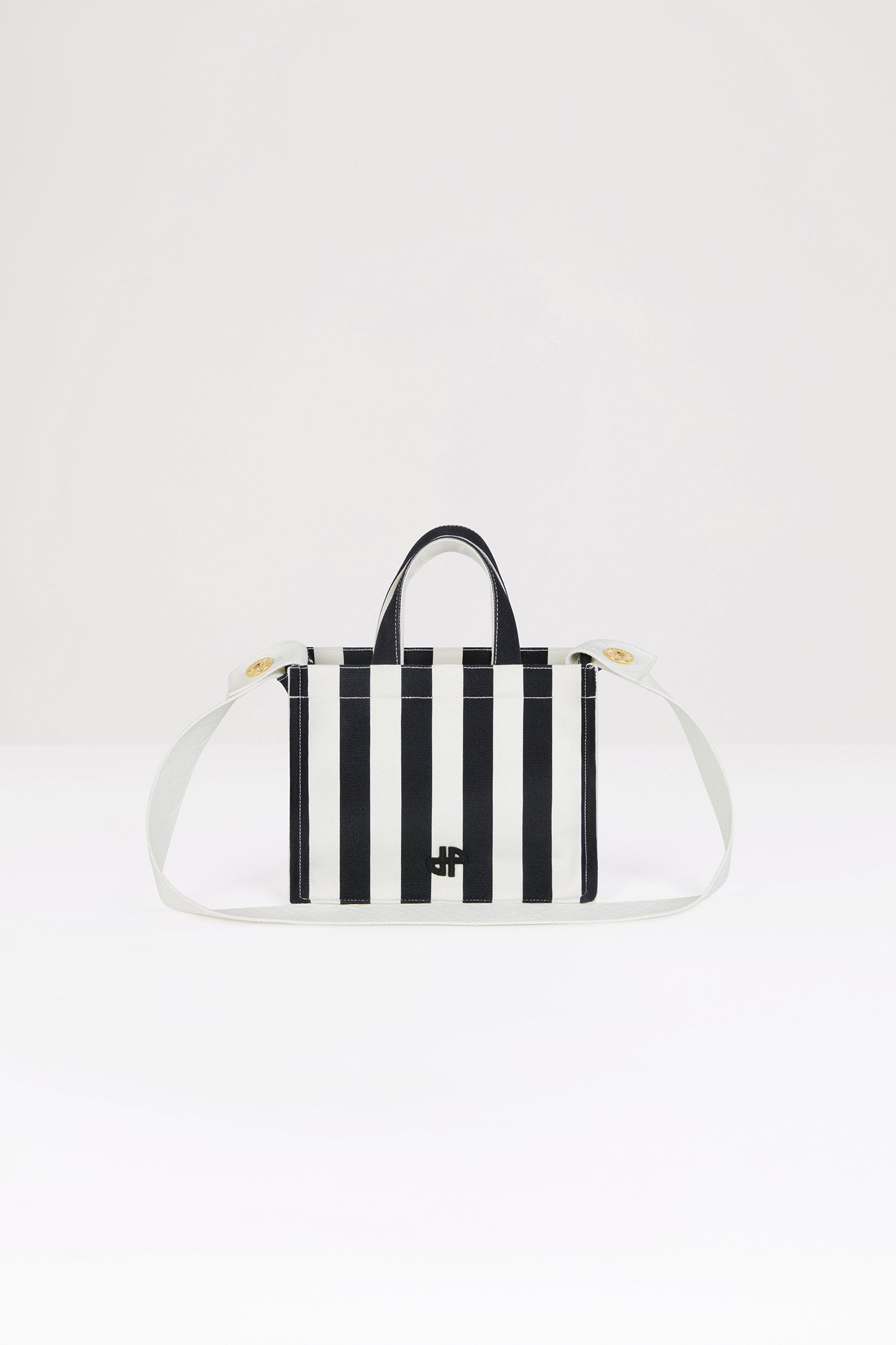 Patou AC044 P24AC044 tote toile rayé noir blanc TU