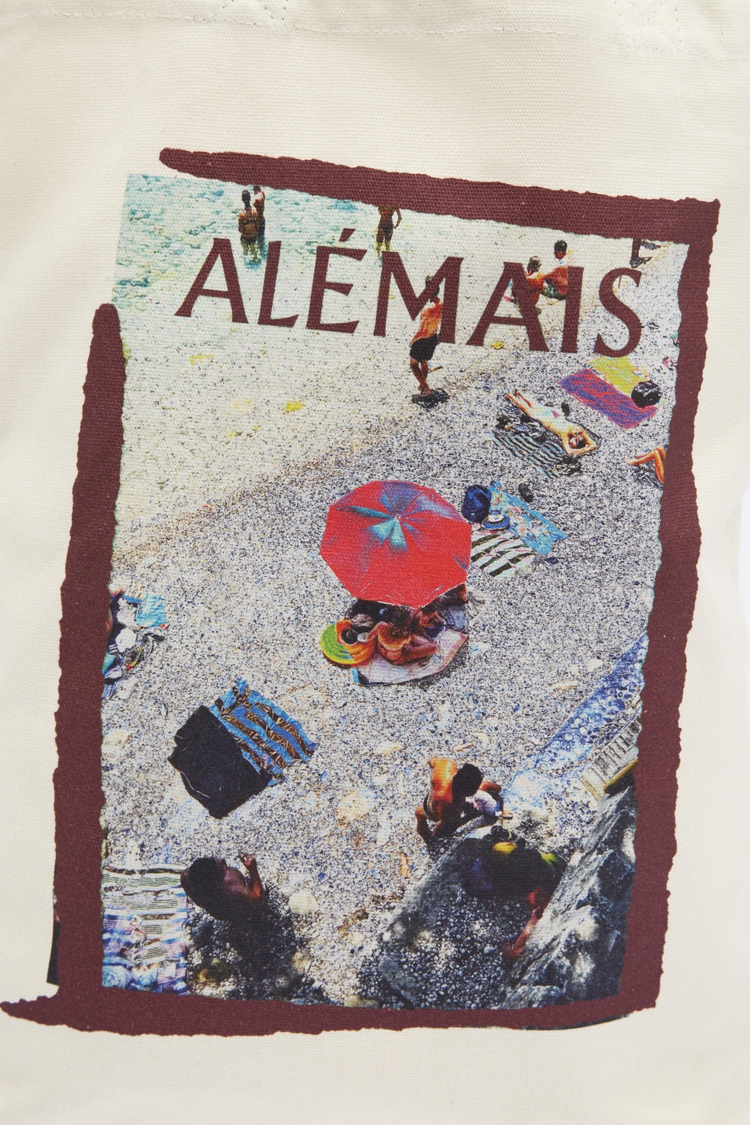 Alemäis Splice Library Tote sac cabas coton imprimé OS