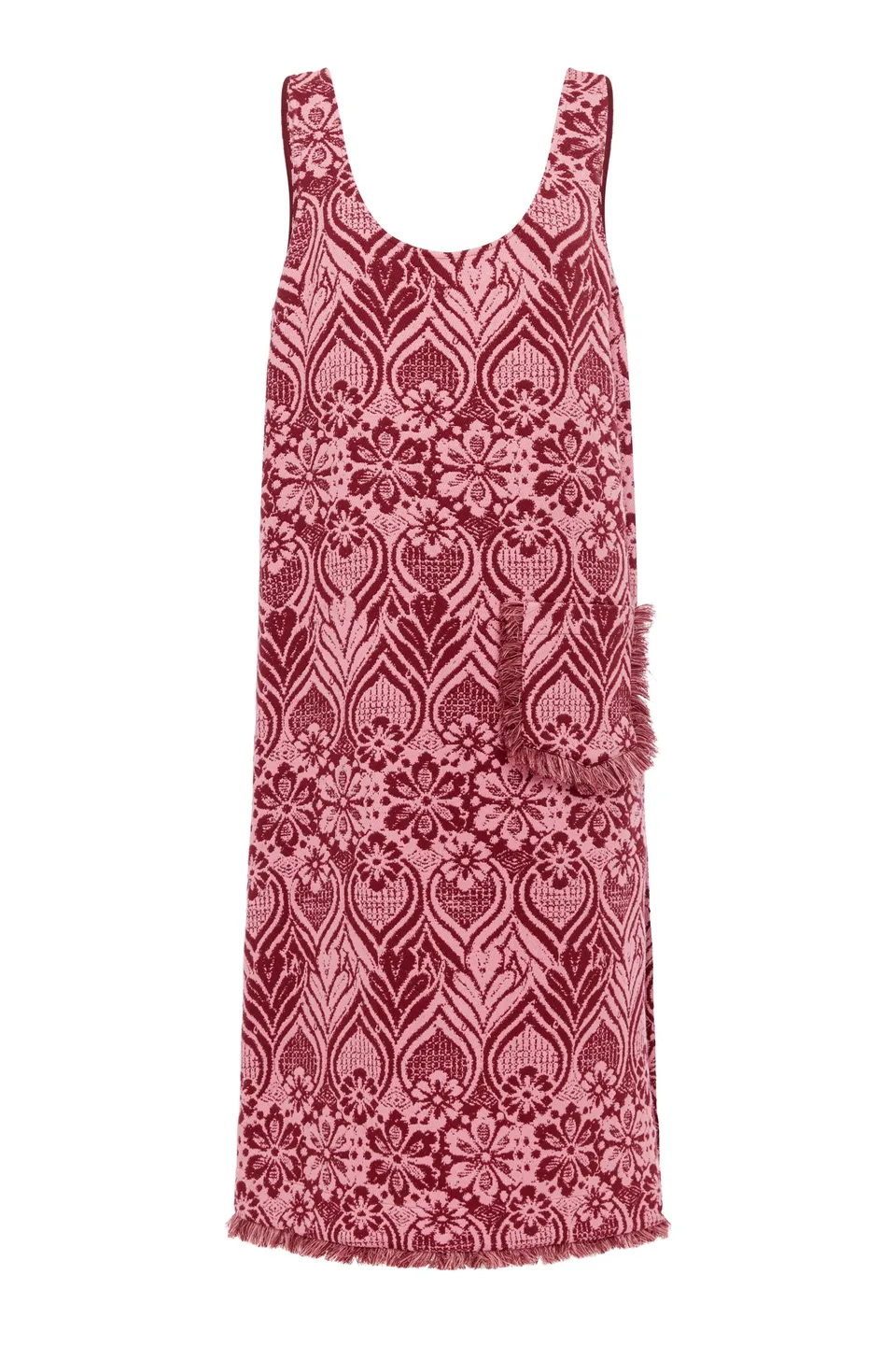 Alemais Blondie Midi robe coton bio dos découpé