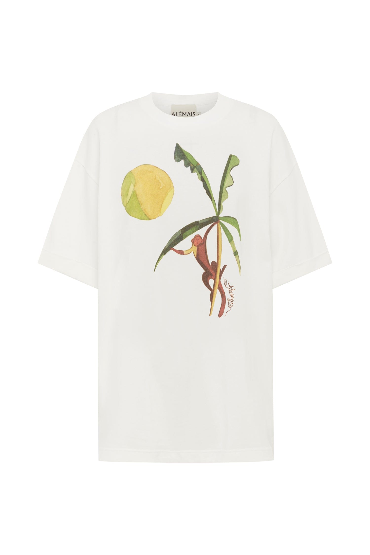 Alemaïs Mokshini Tee t-shirt coton bio imprimé
