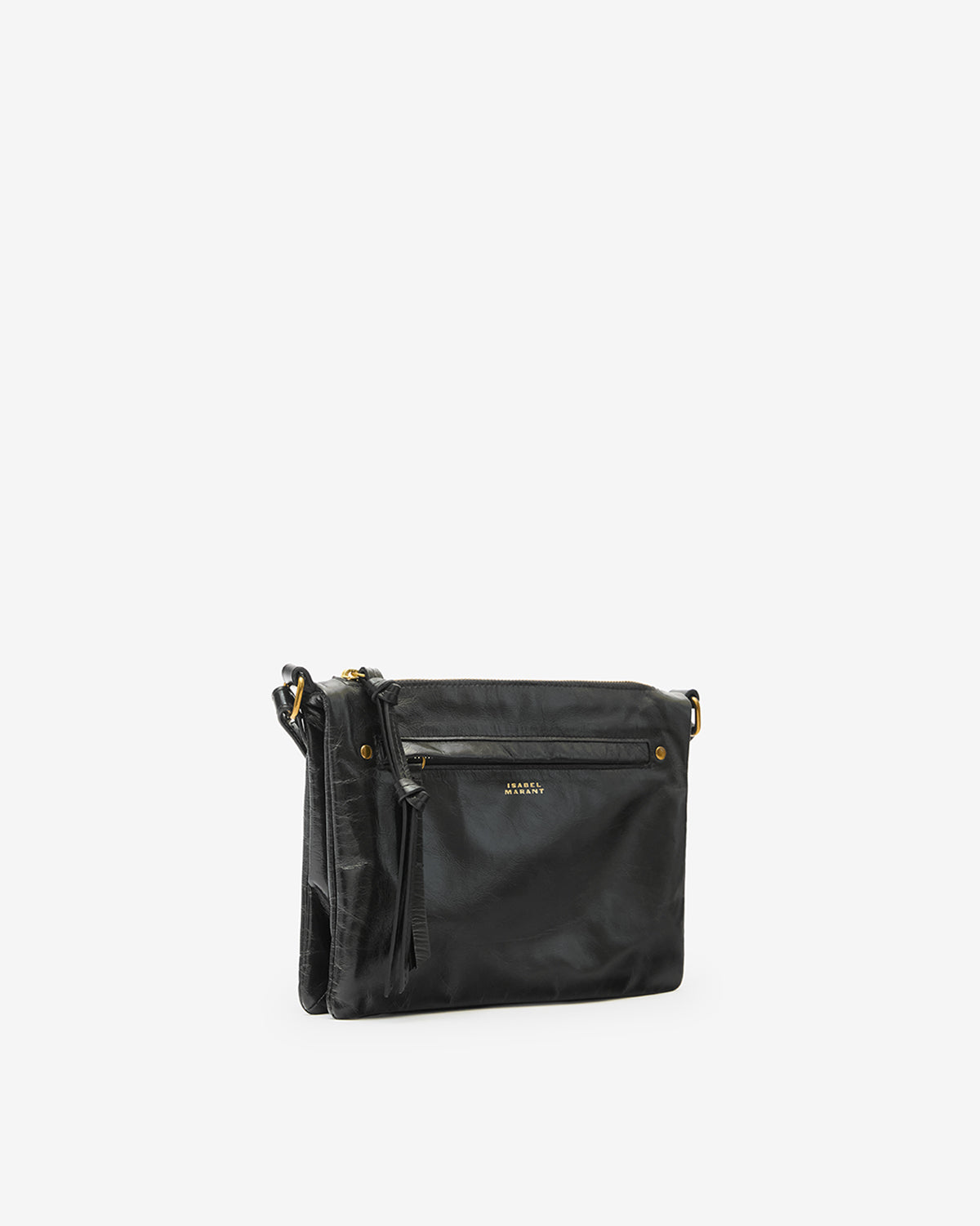 Isabel Marant Winna Duo sac cuir noir double