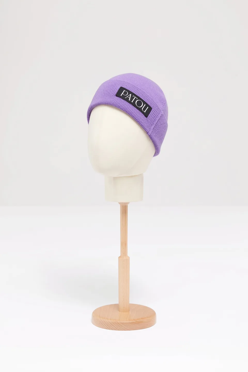 Patou Bonnet laine violet flacon parfum taille unique AC039