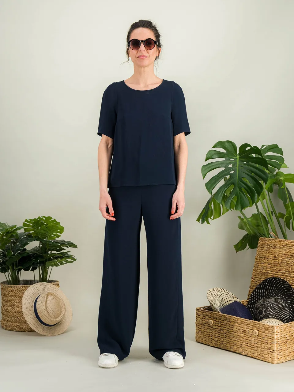 ANAHIDE SAINT ANDRÉ COMETE top dos nu crêpe viscose