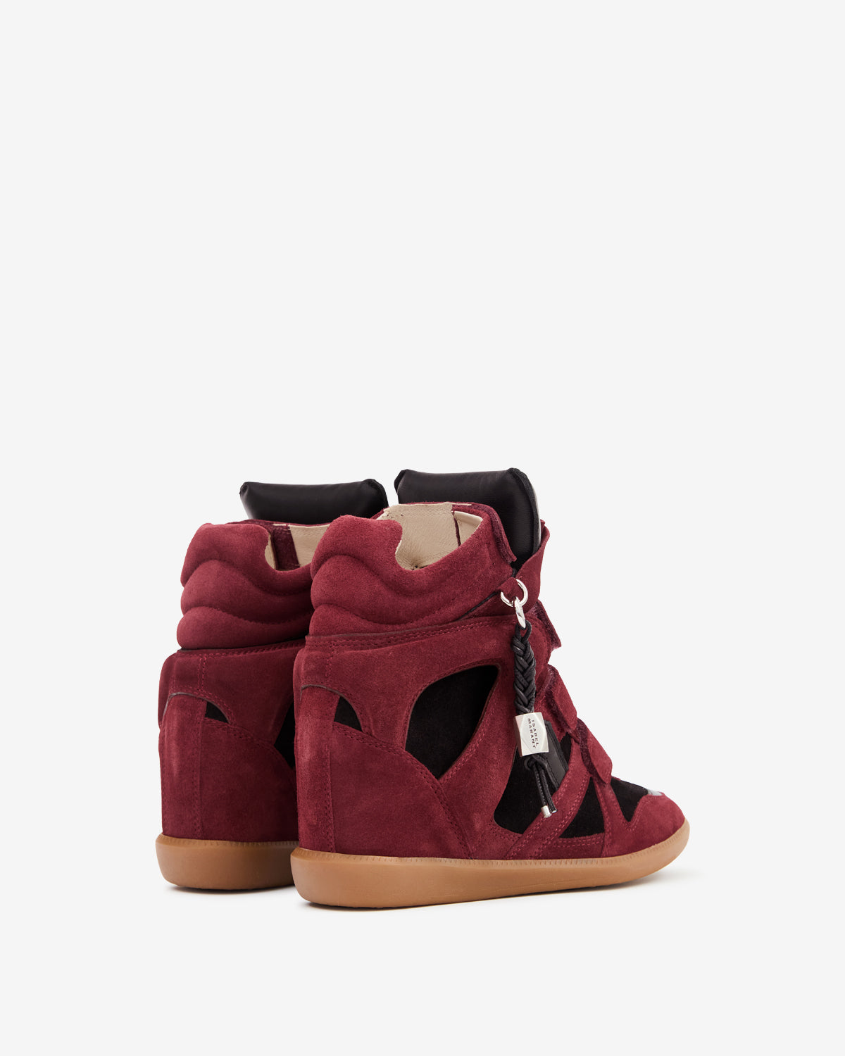 Isabel Marant Bekett Ring BK0104FA baskets bordeaux-noir