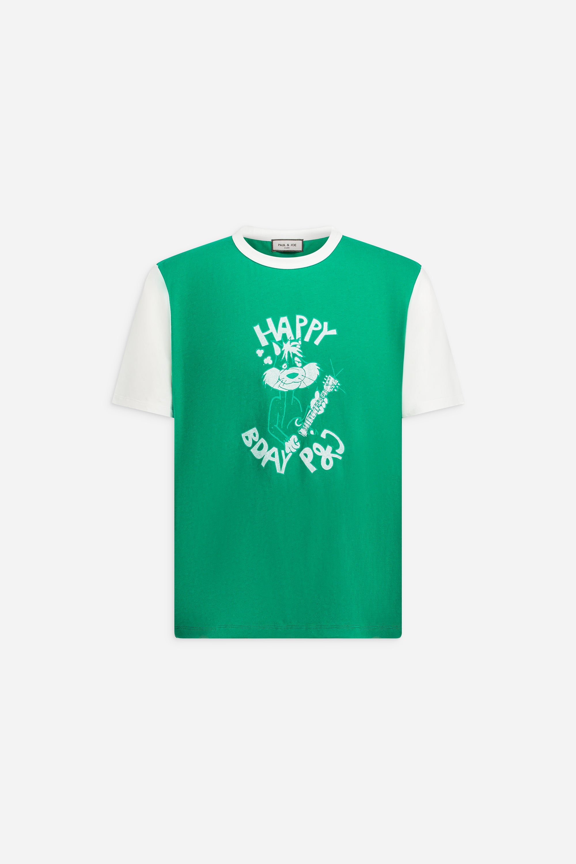 Paul & Joe Happy Birthday t-shirt coton gris S