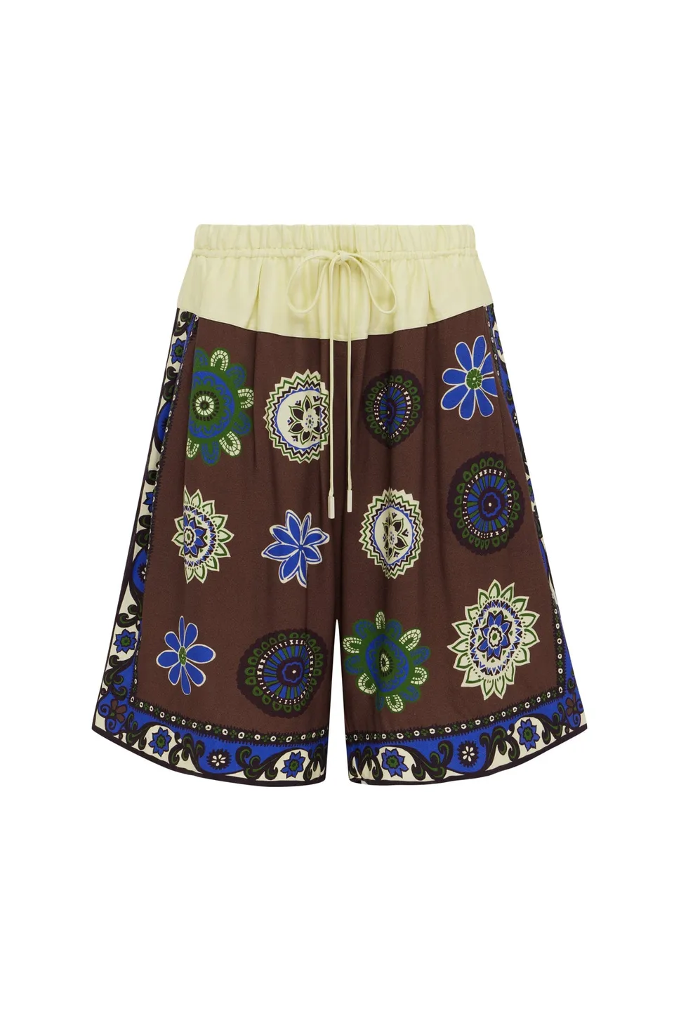 Alemais Jasper short viscose fleuri taille élastique