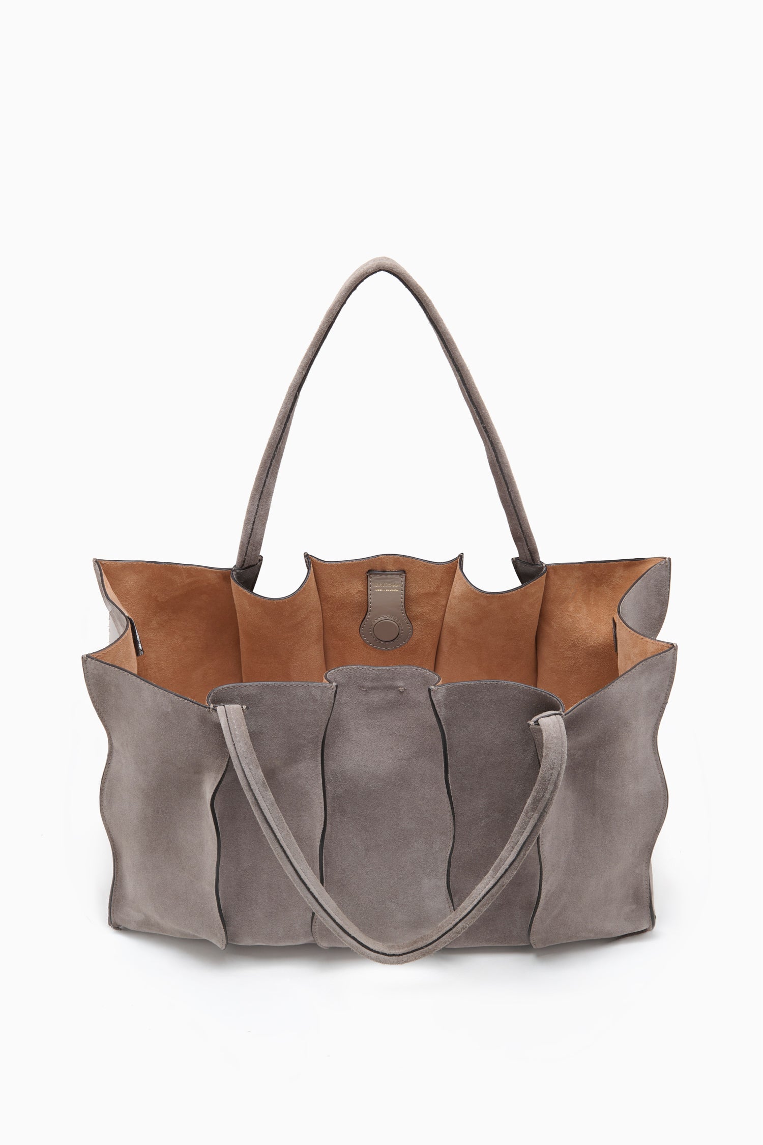 Ulla Johnson Adria tote daim gris Dove
