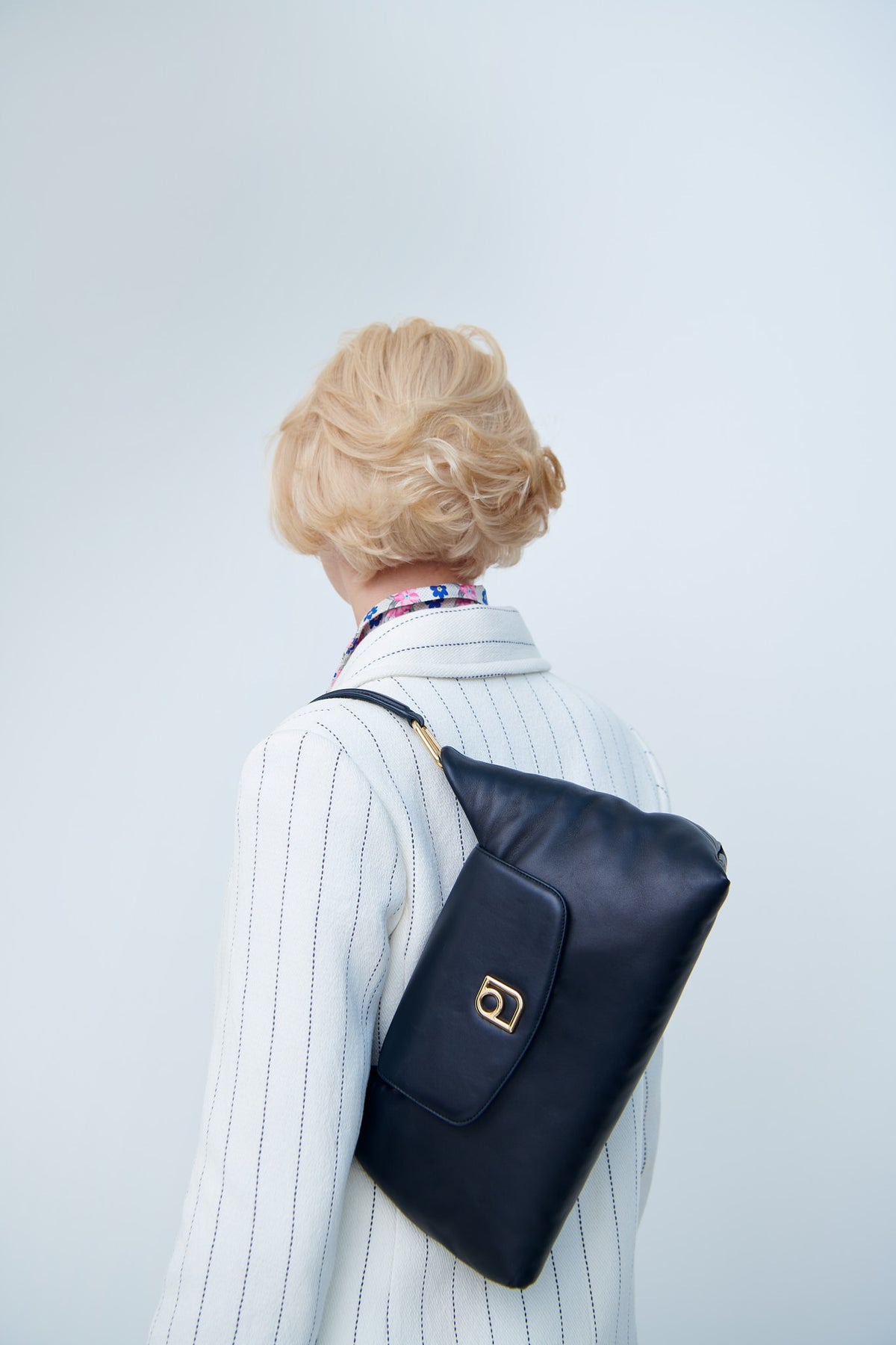Paul & Joe Leandra sac baguette cuir d'agneau noir