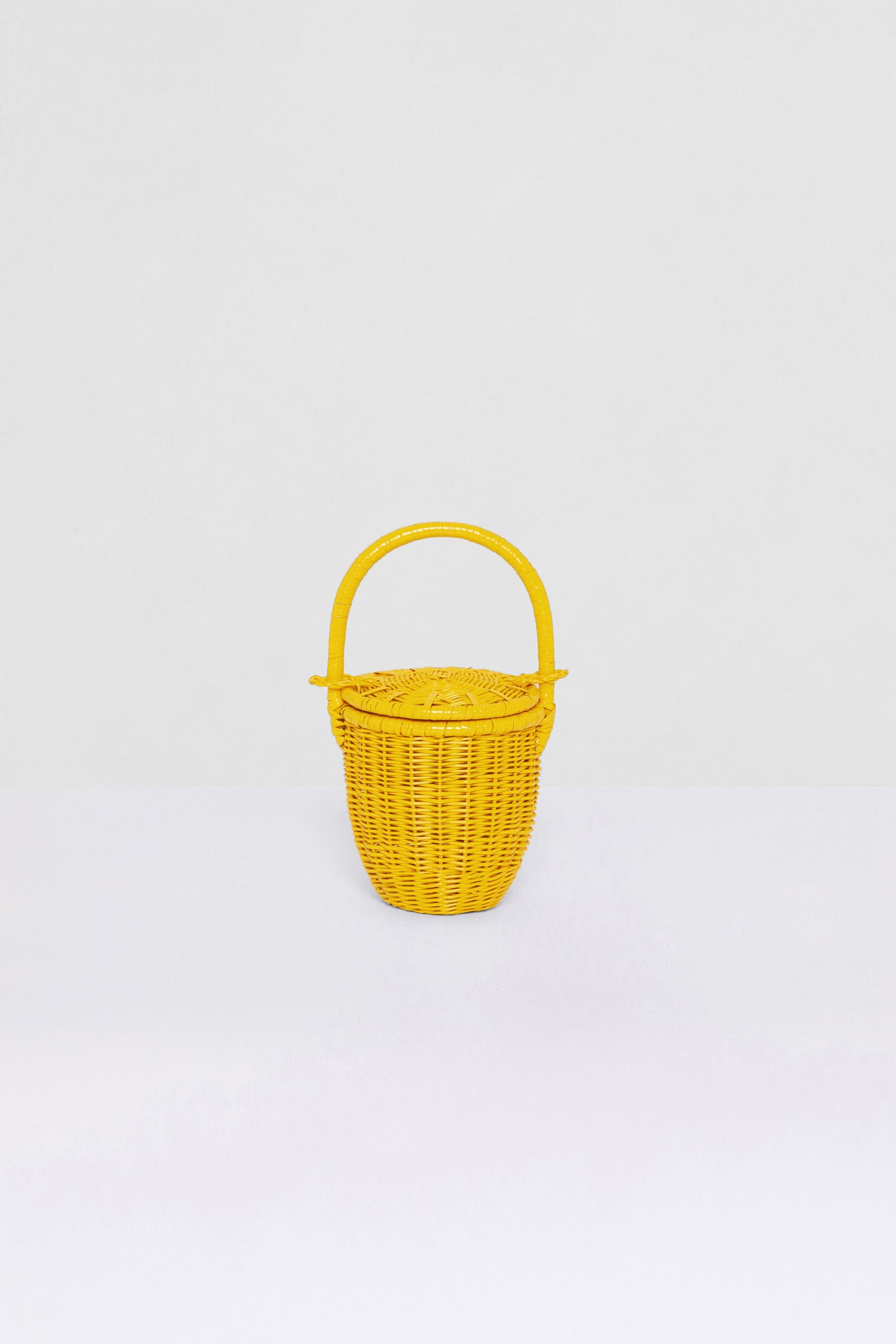 Patou Bags AC003 sac seau osier Citrus TU jaune