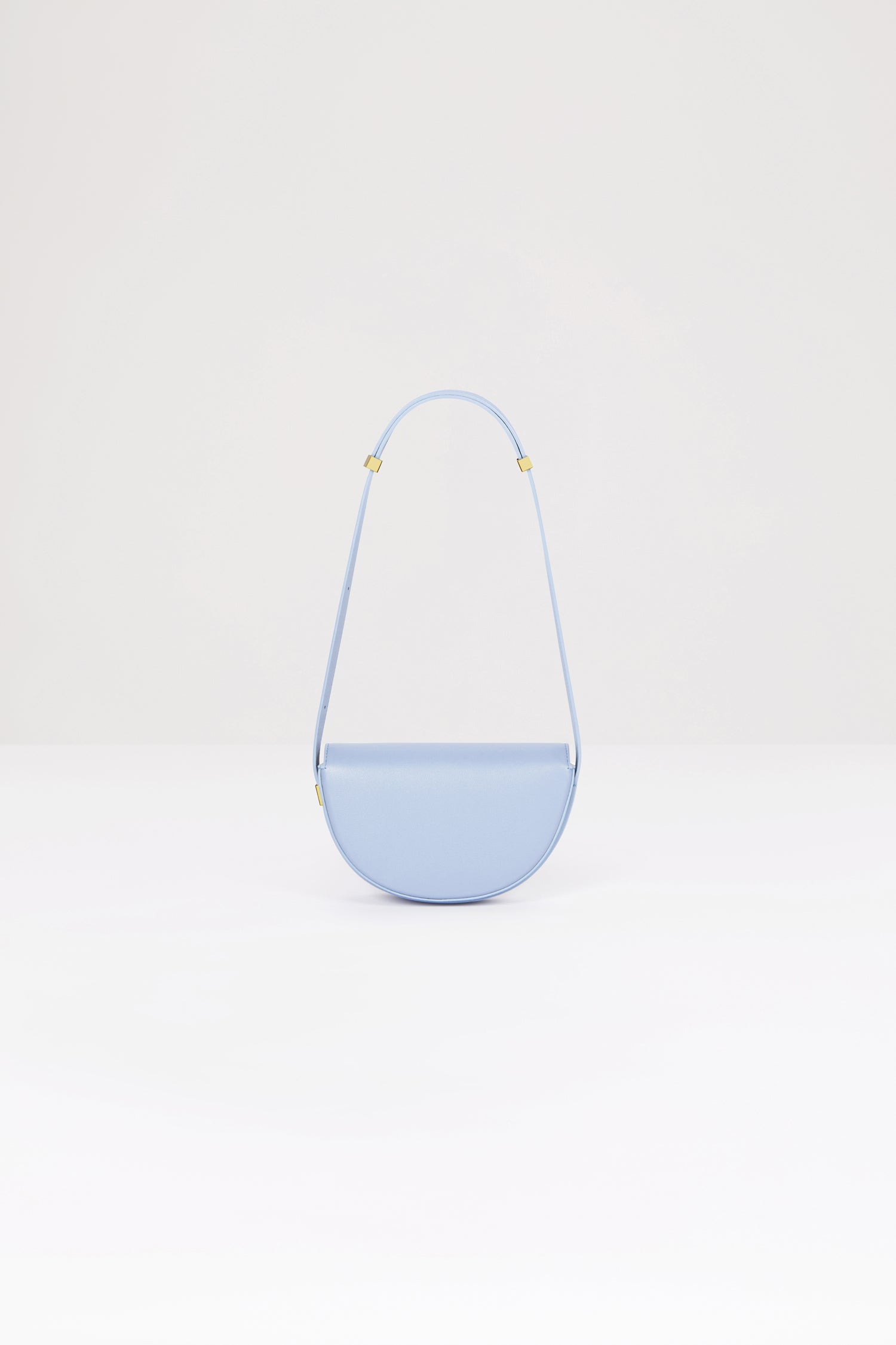 Patou Le Petit Sac Cuir Bleu Alaska TU