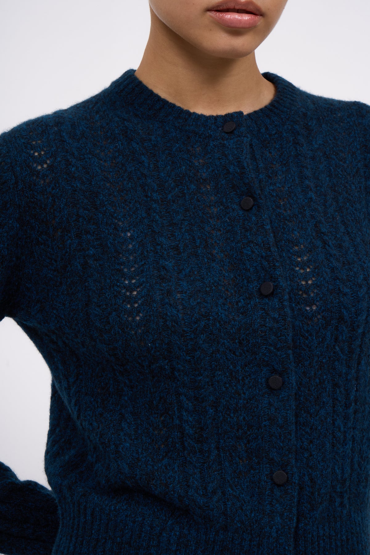 Paul & Joe Novelo cardigan cachemire mélangé torsades
