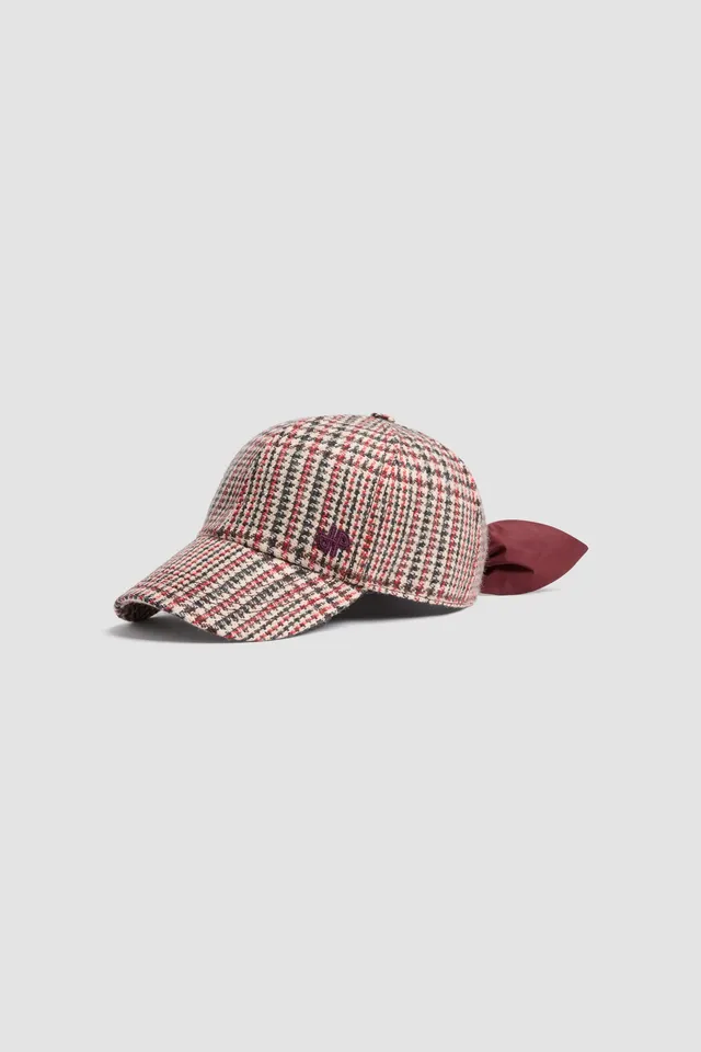 Patou Couture casquette flanelle Prince Of Wales