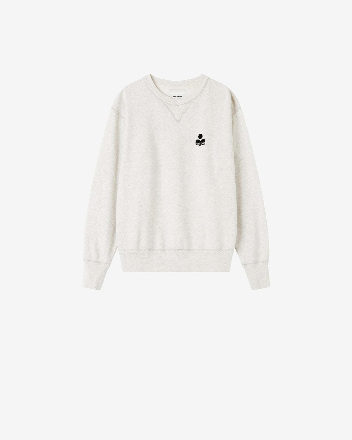 Isabel Marant Mike SW0030HA-A1M05H sweatshirt écru coton