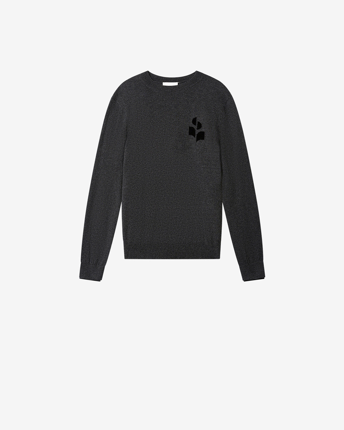 Isabel Marant Antea pull anthracite-noir coton-laine