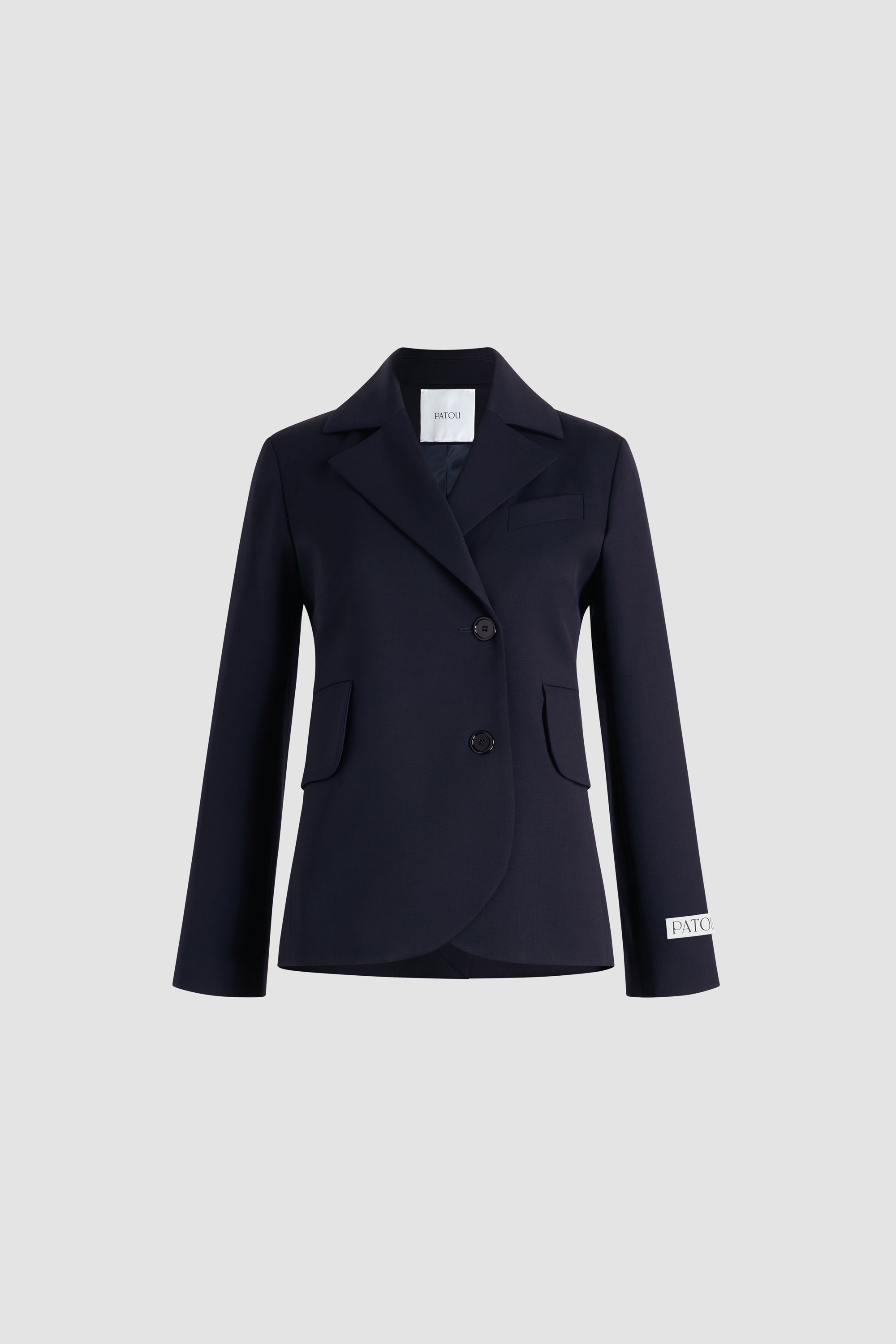Patou Jackets veste P25JA0540103699N Navy Black laine