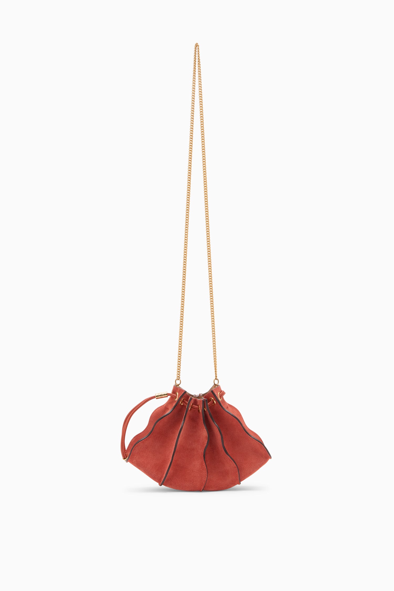 Ulla Johnson Adria sac bandoulière daim Terracotta