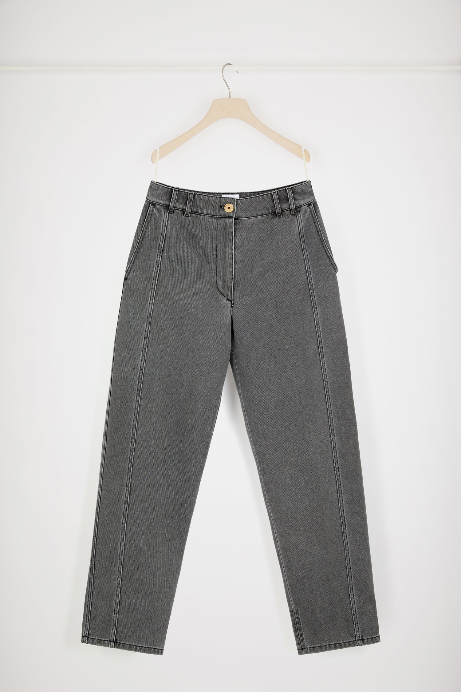 Patou TR032 jean cargo anthracite coton bio 38