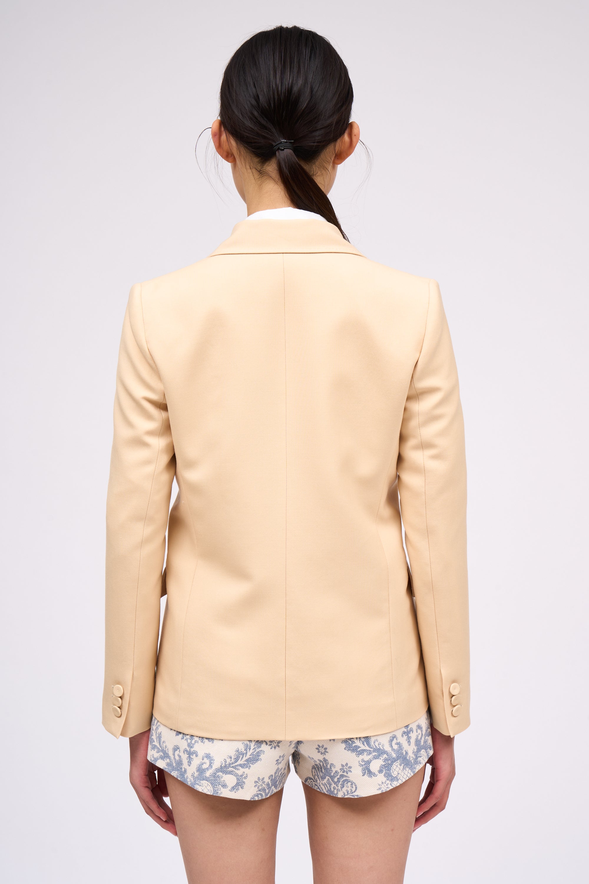 Paul & Joe Zalana veste tailleur simple croisure drap de laine