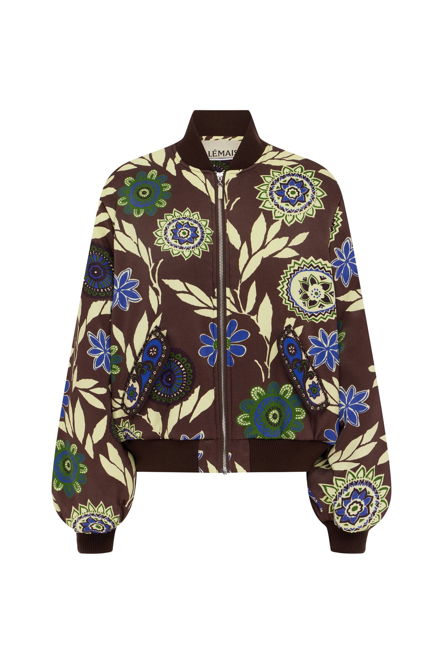 Alemäis Jasper blouson bomber satin floral
