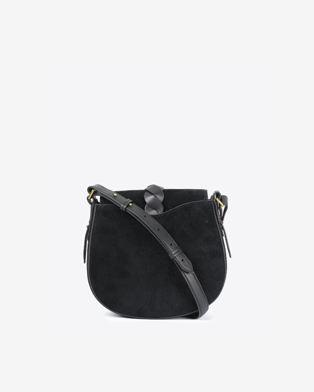 Isabel Marant Altay Small sac bandoulière noir cuir 23 cm