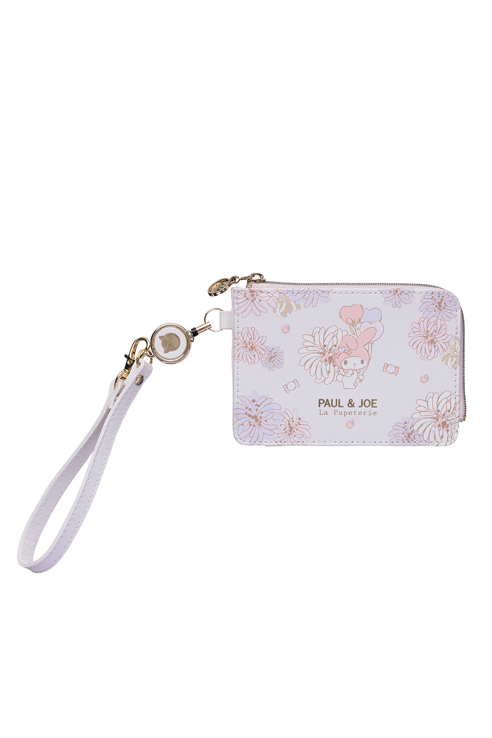 PAUL & JOE Petite maroquinerie porte-cartes rose My Melody chrysanthème