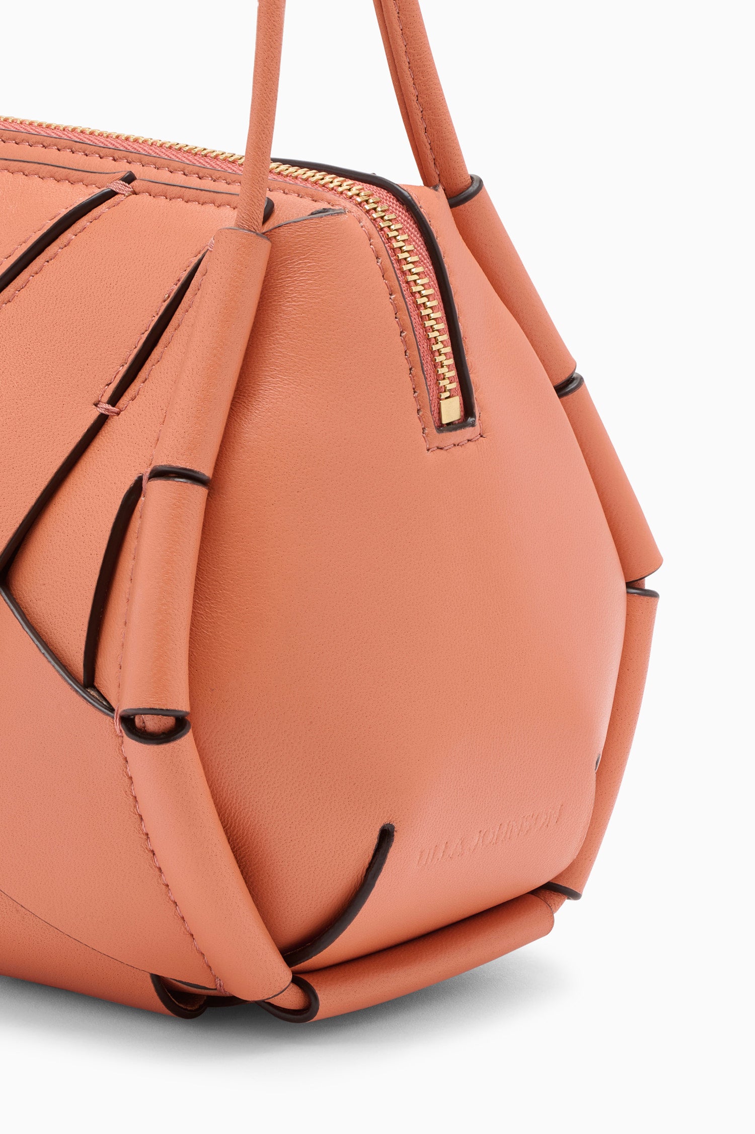 Ulla Johnson Charlotte sac cuir Rose bandoulière