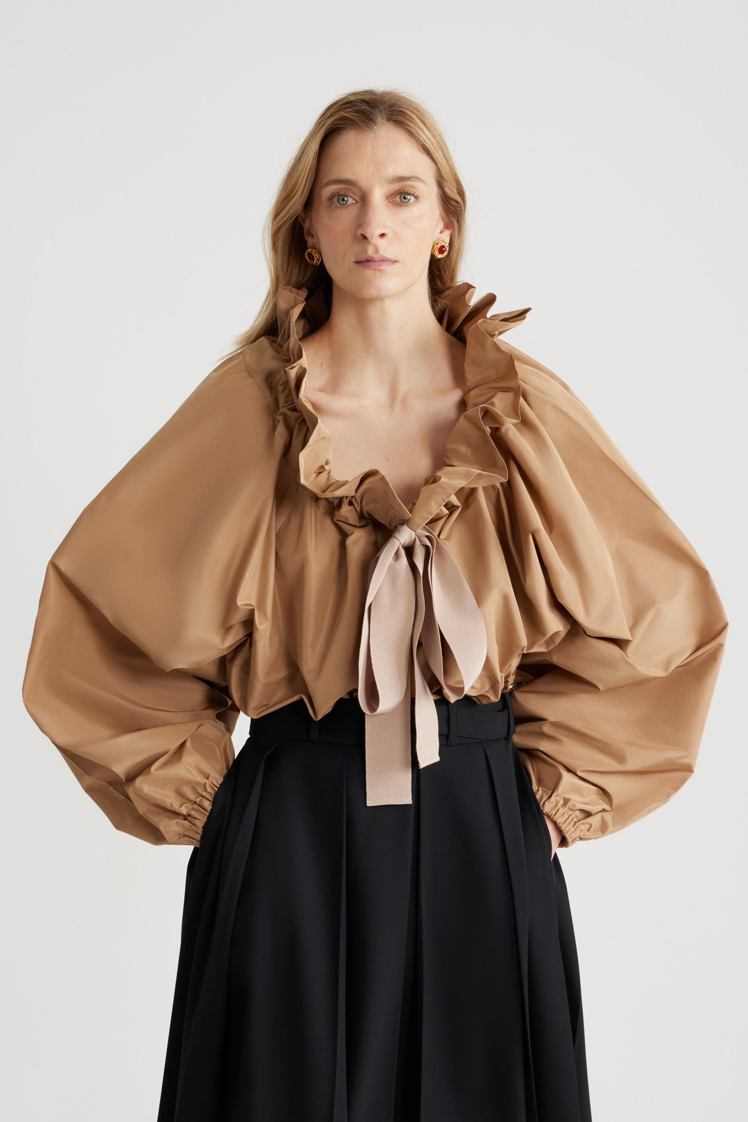 Patou Tops TO0170011115B haut faille gris Gray Sand