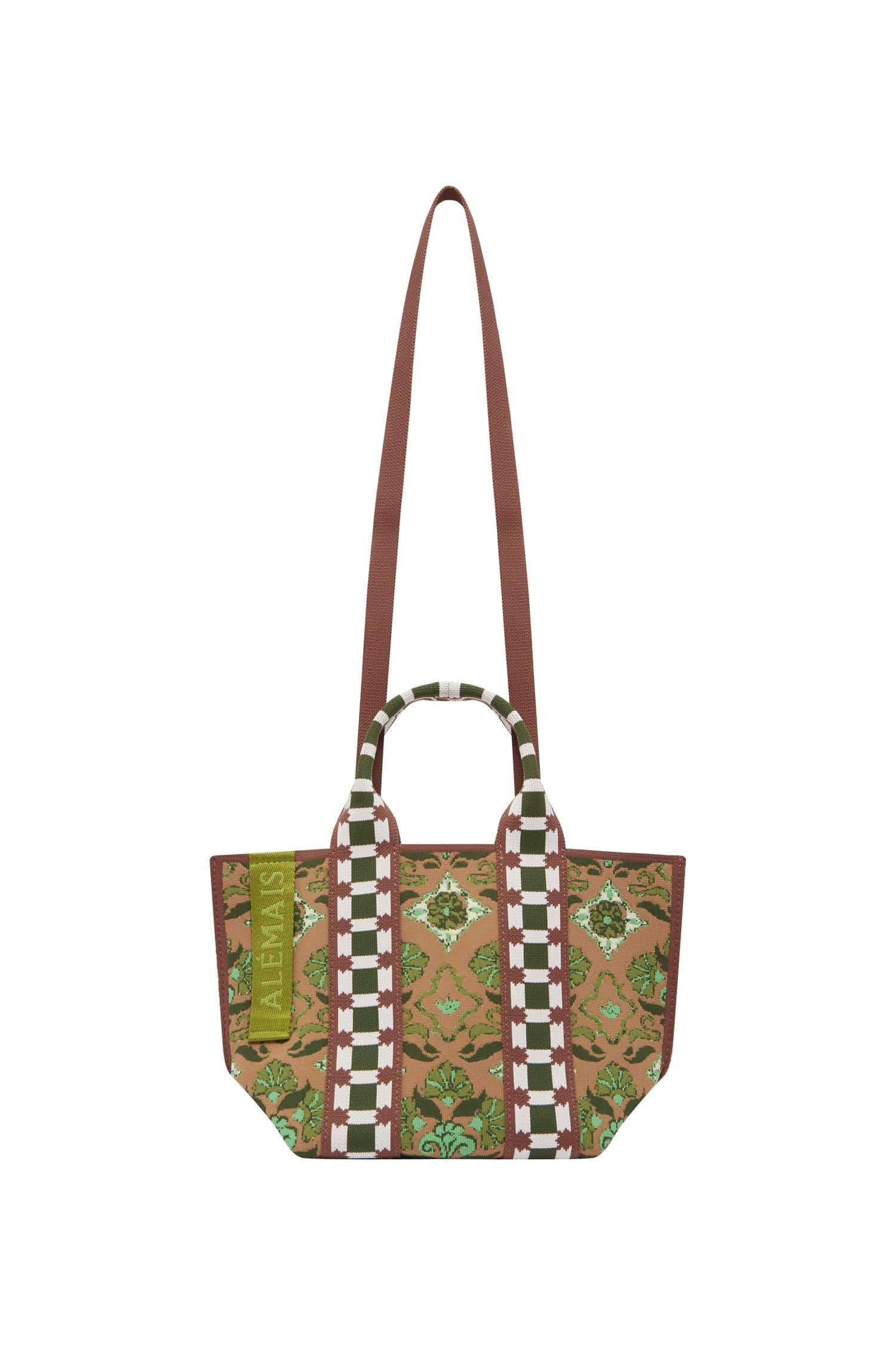 Alemäis Cece Jacquard sac mini tote recyclé