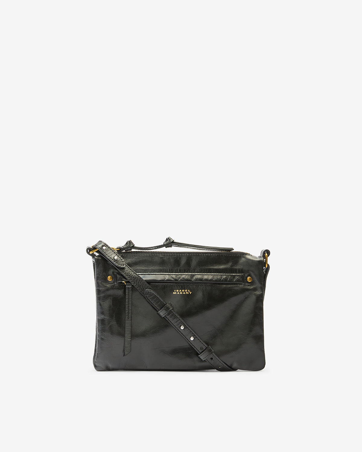 Isabel Marant Winna Duo sac cuir noir double