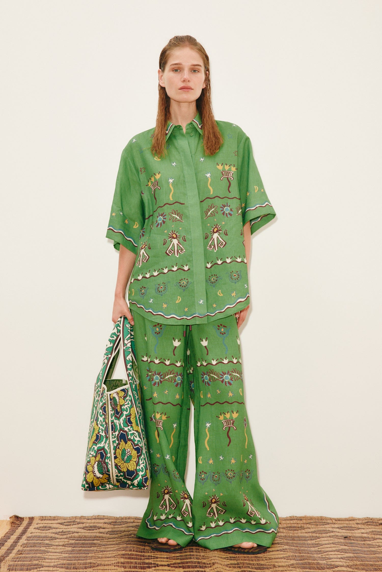 Alemäis Sun Dancer pantalon lin taille 8 large