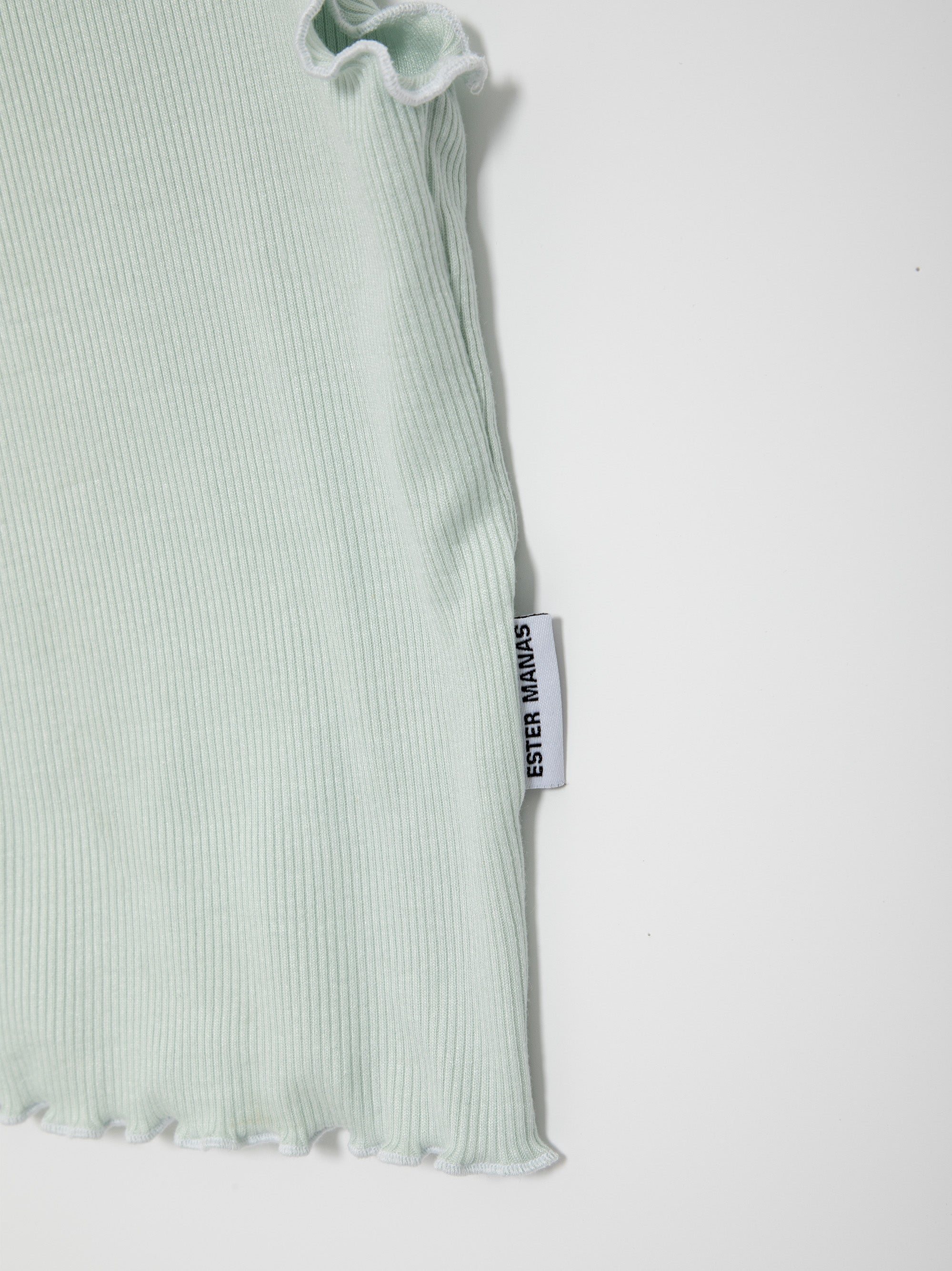 Ester Manas Mini Manas Tank Top menthe 98-104