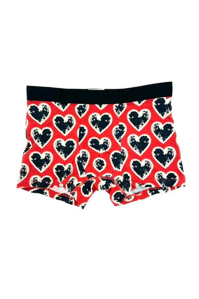 Paul & Joe boxer coeur coton motif coeur