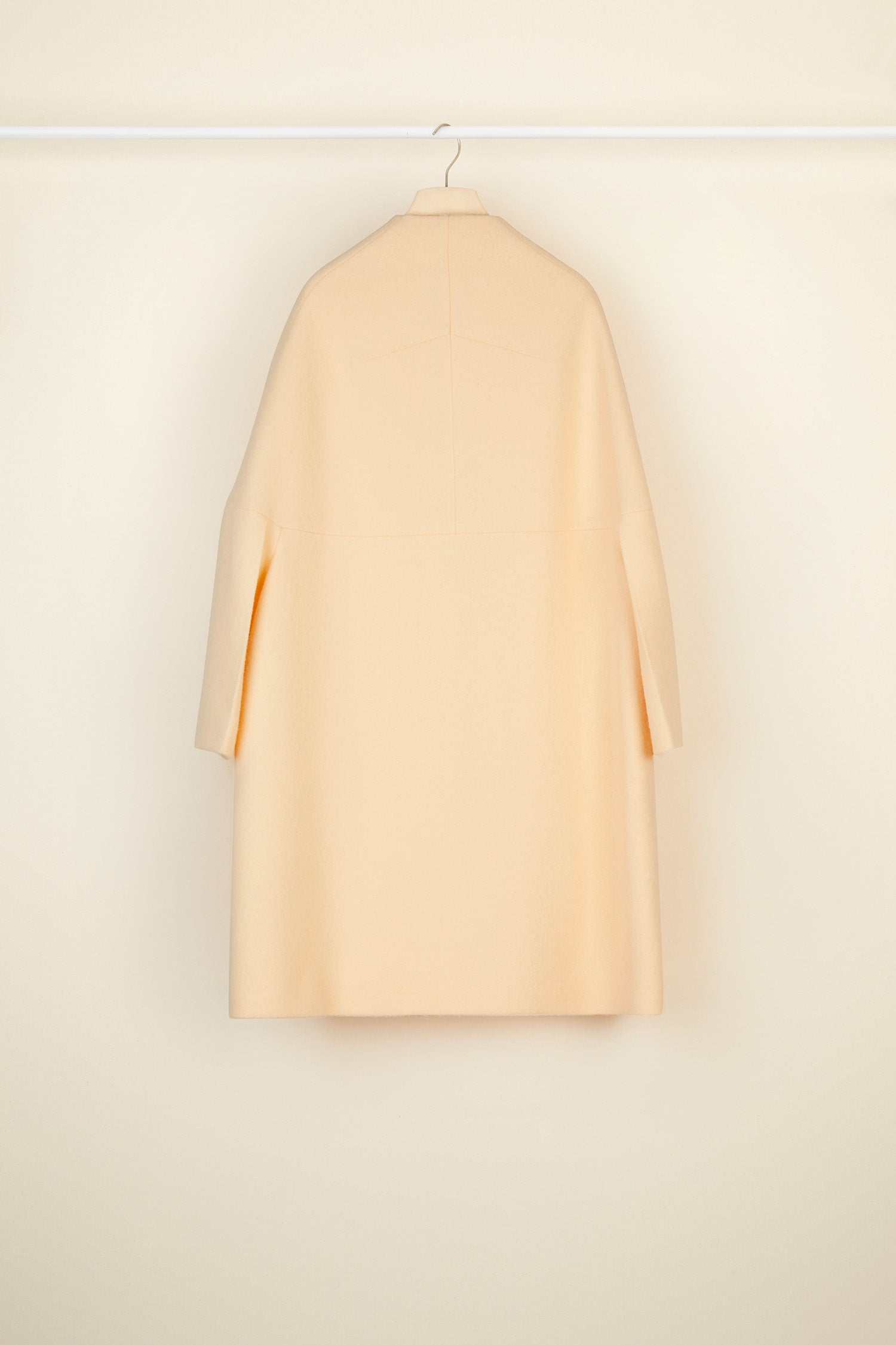 Patou Coats H20CO003 manteau laine peche oversize 36