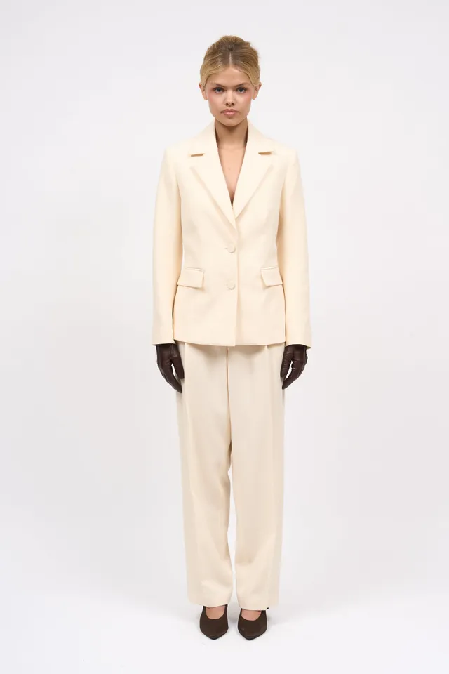 Paul & Joe Romy veste cintrée twill laine noir