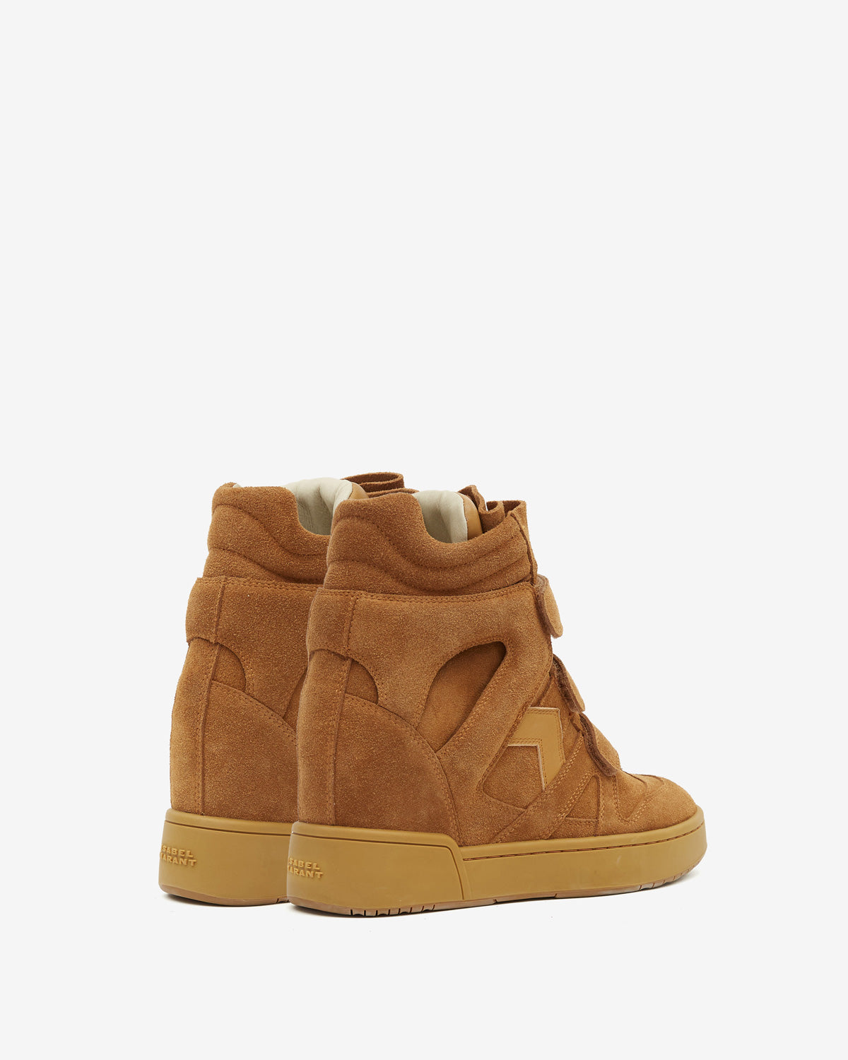 Isabel Marant IM3 baskets cognac cuir 5cm