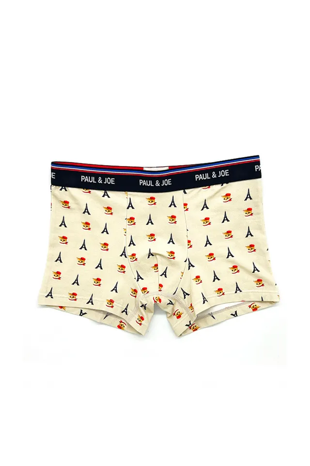 PAUL & JOE Boxer beige Nounette in Paris coton